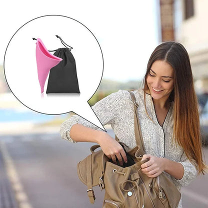 Portable Silicone Urinary Funnel for Women