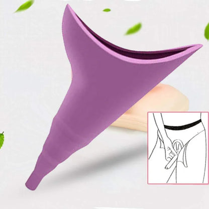 Portable Silicone Urinary Funnel for Women