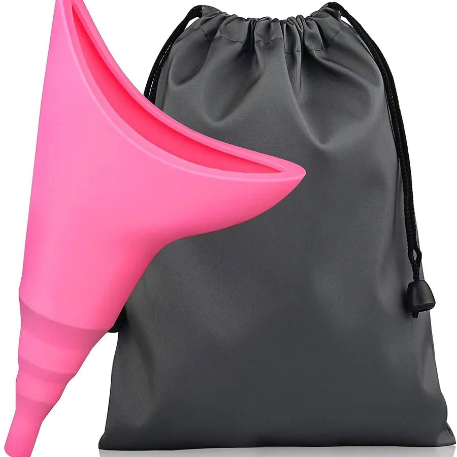 Portable Silicone Urinary Funnel for Women
