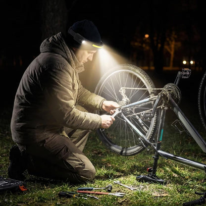 BrightBeam Pro LED Headlamp - Illuminate Your Path Hands-Free