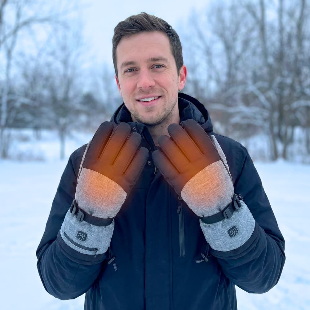ThermoGuard Winter Gloves with Custom Heat Settings