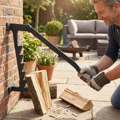SmartWood Pro Manual Firewood Splitter for Wall Mounting