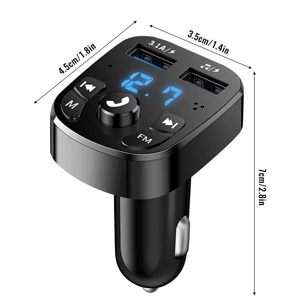 Wireless Car Audio and Charging Adapter