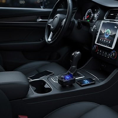 Wireless Car Audio and Charging Adapter