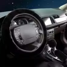 Luxurious Leather Steering Wheel Protector for Ultimate Comfort