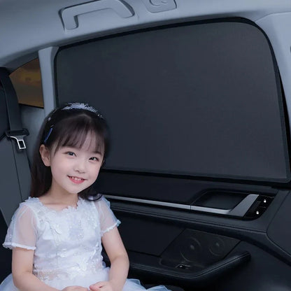 Magnetic Side Window Shade for Cars - UV Protection & Privacy