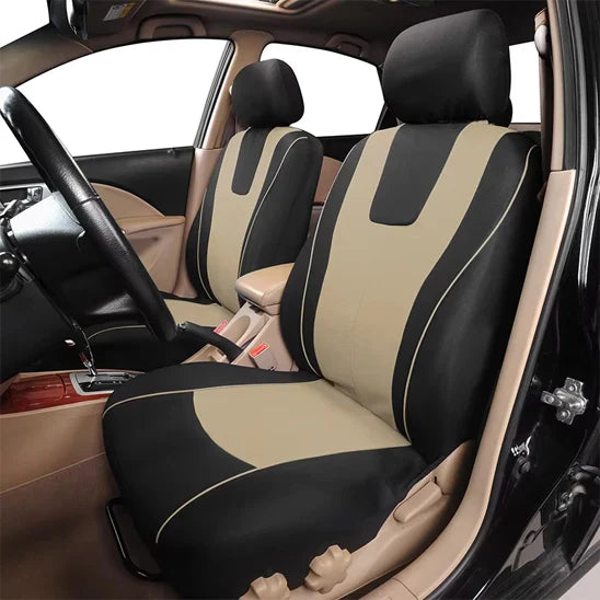 Universal Car Seat Protector Made with Soft Polyester & Foam