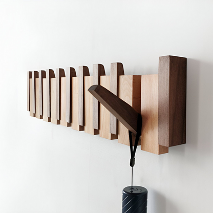Compact Magnetic Wall Hook Organizer for Stylish Storage