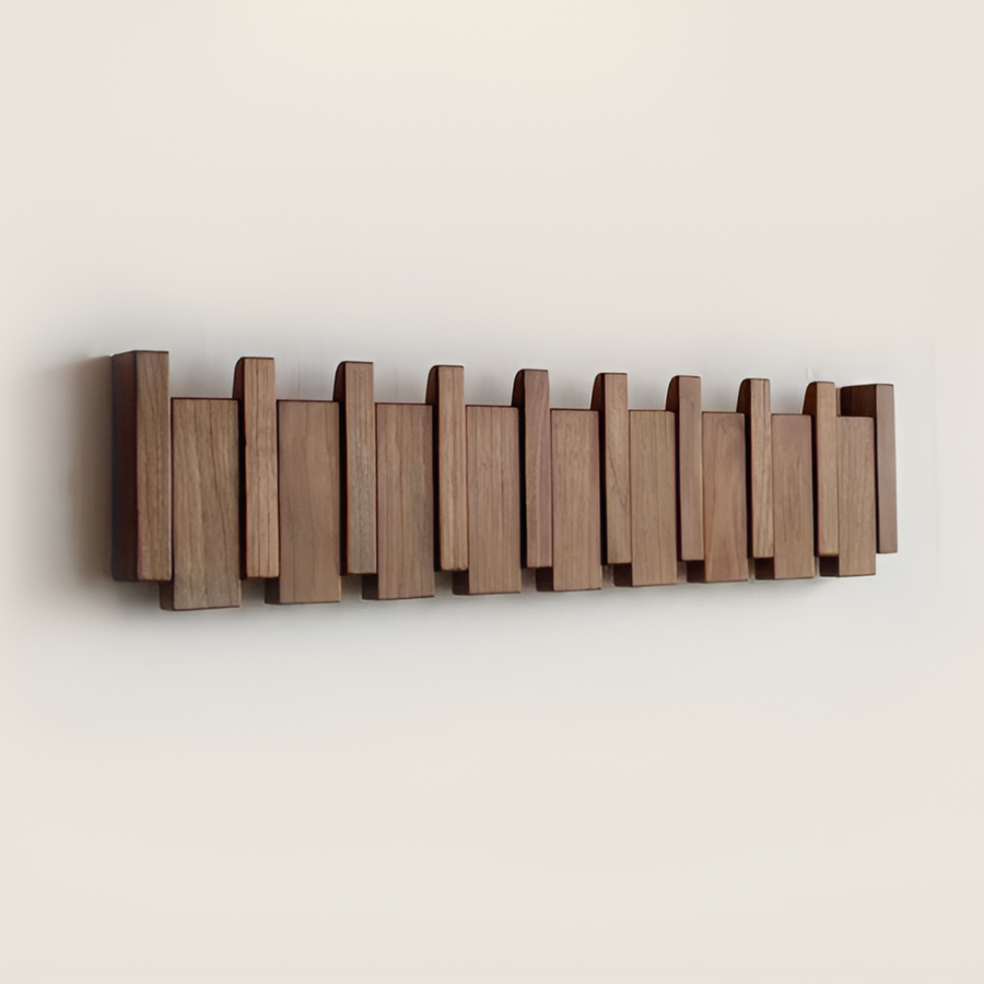 Compact Magnetic Wall Hook Organizer for Stylish Storage