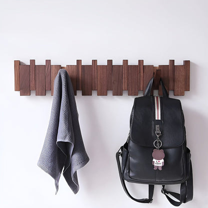 Compact Magnetic Wall Hook Organizer for Stylish Storage
