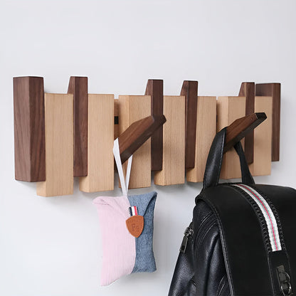 Compact Magnetic Wall Hook Organizer for Stylish Storage