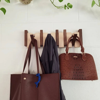 Compact Magnetic Wall Hook Organizer for Stylish Storage