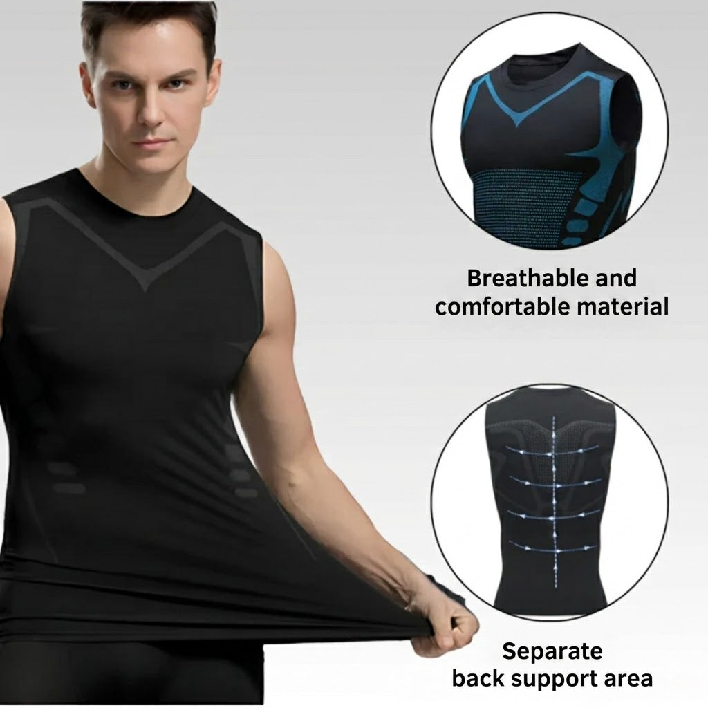 Men's Comfort Fit Compression Tank for All-Day Wear