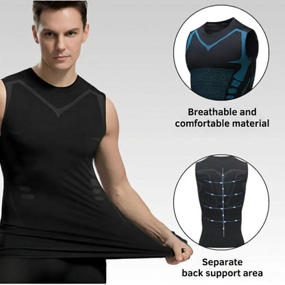 Men's Comfort Fit Compression Tank for All-Day Wear