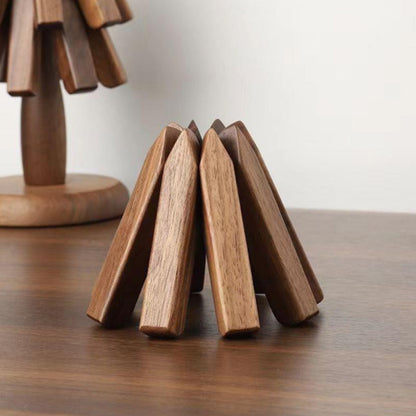 Elegant Walnut Coasters for Stylish Protection