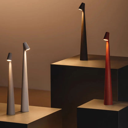 Sleek Touch-Controlled LED Lamp for Ambiance