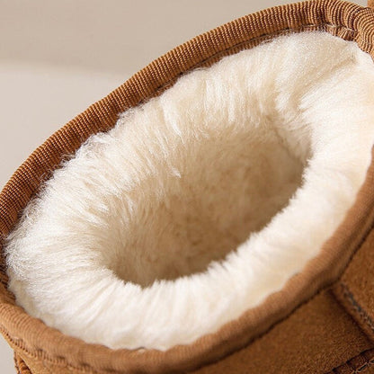 Cozy Ankle Boots with Plush Wool Interior
