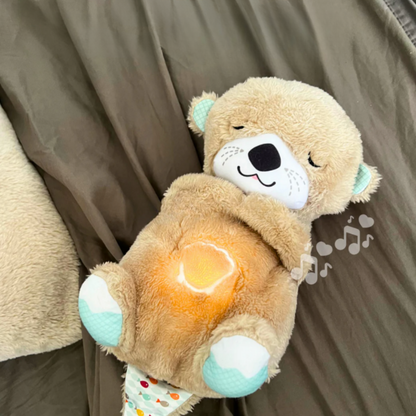 Comforting Plush Companion with Breathing and Sound Features