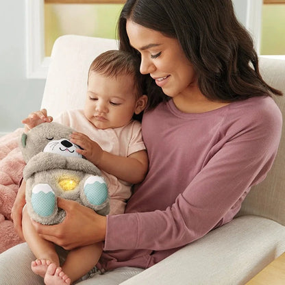 Comforting Plush Companion with Breathing and Sound Features