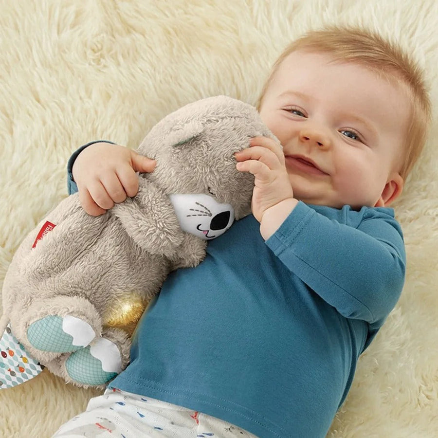 Comforting Plush Companion with Breathing and Sound Features