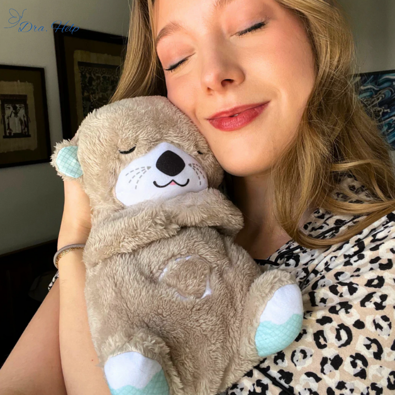 Comforting Plush Companion with Breathing and Sound Features