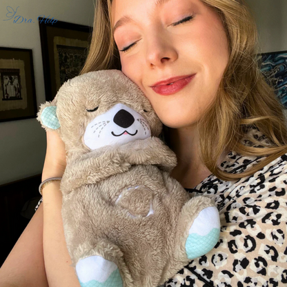 Comforting Plush Companion with Breathing and Sound Features
