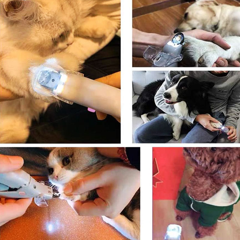 PawSafe Nail Trimmer with Safety Sensor and Comfort Grip