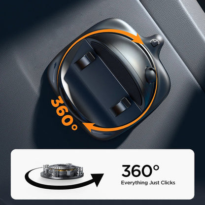 Adjustable 360° Car Phone Mount for Optimal Viewing