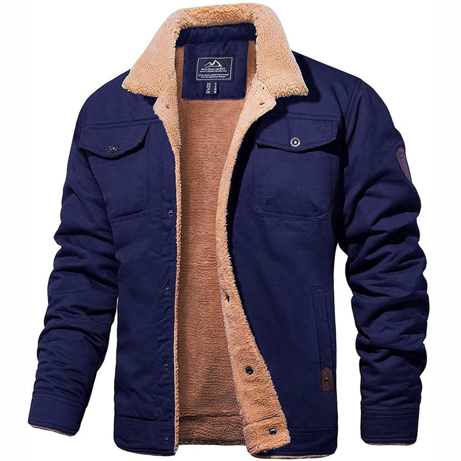 Men's Sleek Winter Coat - Warmth Meets Style