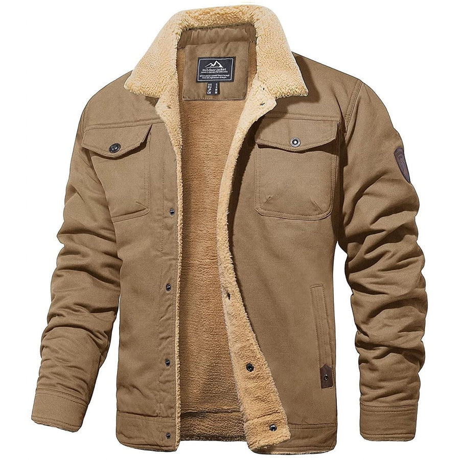 Men's Sleek Winter Coat - Warmth Meets Style