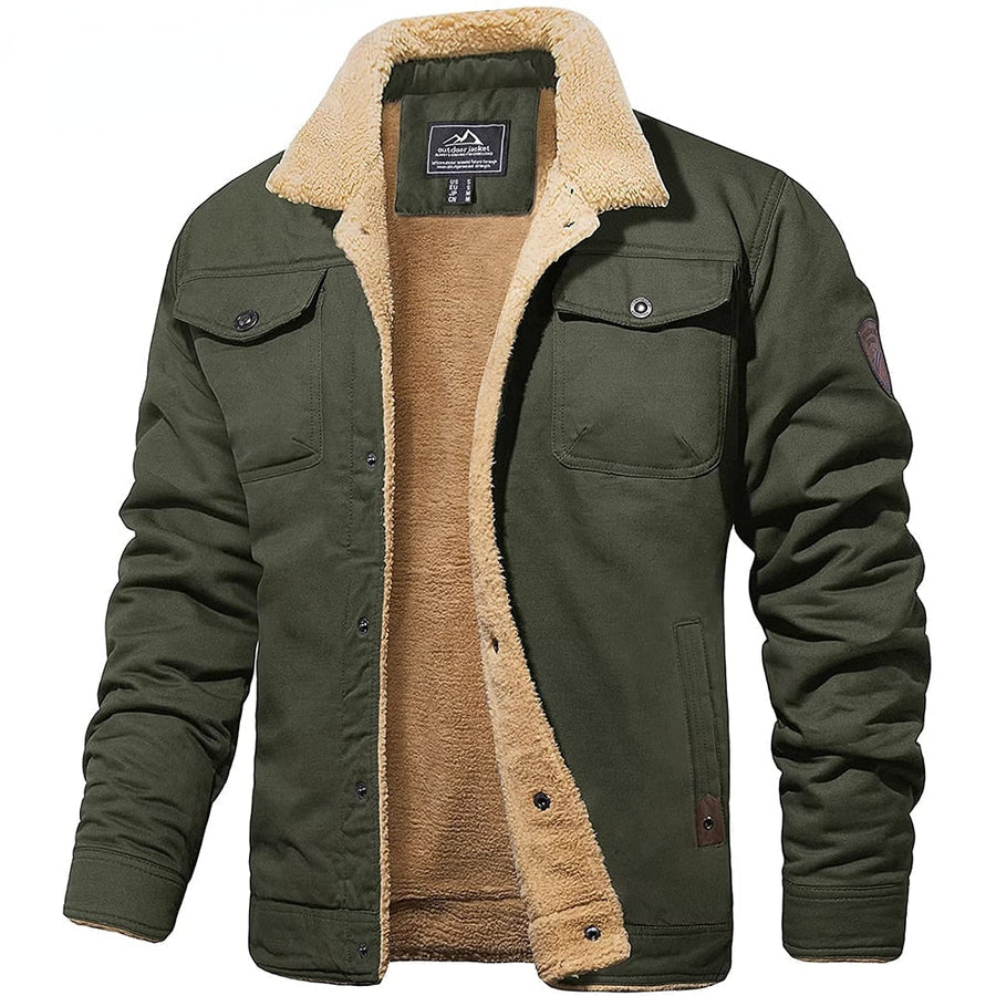 Men's Sleek Winter Coat - Warmth Meets Style