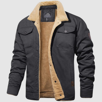 Men's Sleek Winter Coat - Warmth Meets Style