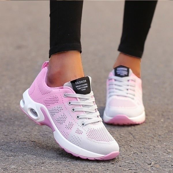 Lightweight Supportive Sneakers with Breathable Design for Women