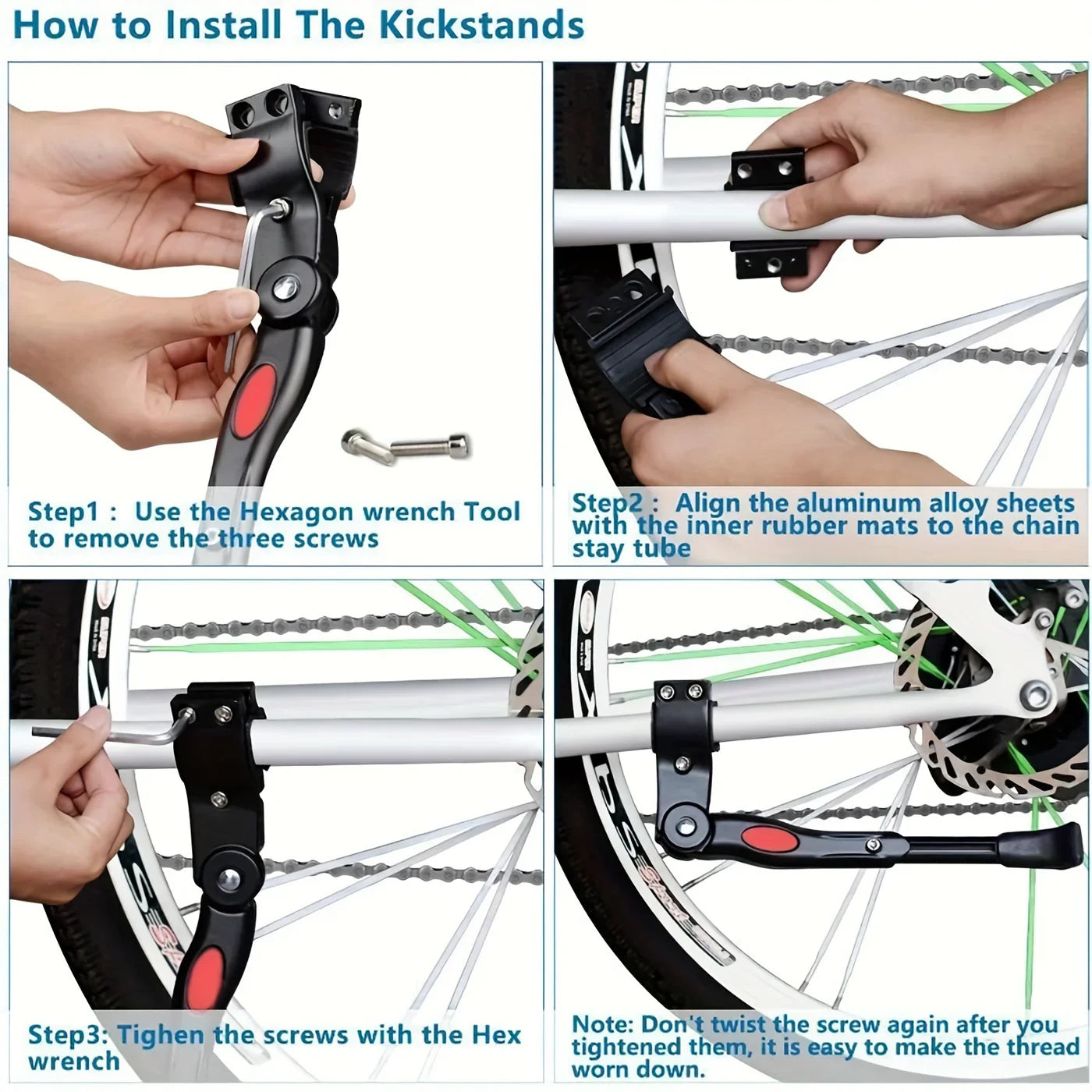 Versatile Bicycle Stand for Secure Parking Anywhere