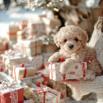 Touch-Activated Plush Companion Puppy with Lifelike Movement