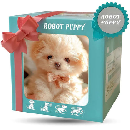 Touch-Activated Plush Companion Puppy with Lifelike Movement