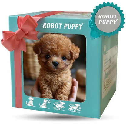 Touch-Activated Plush Companion Puppy with Lifelike Movement