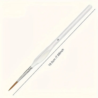 Artisan Precision Brush Set for Fine Detailing - 11 Pieces
