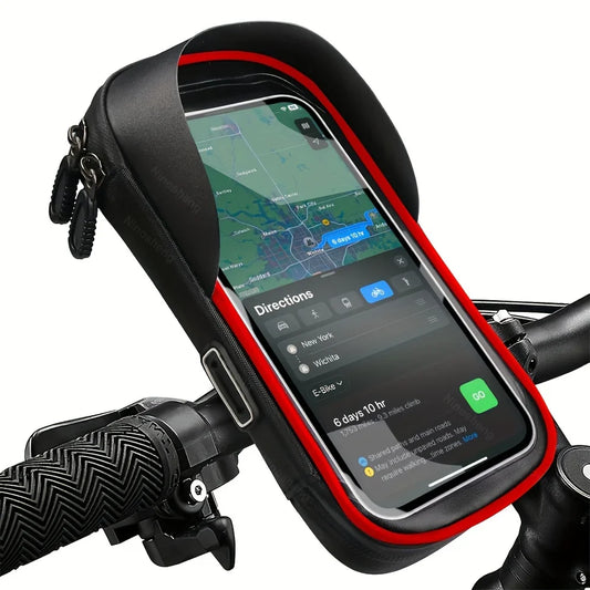 All-Weather Phone Holder for Bikes and Motorcycles with 360° Rotation