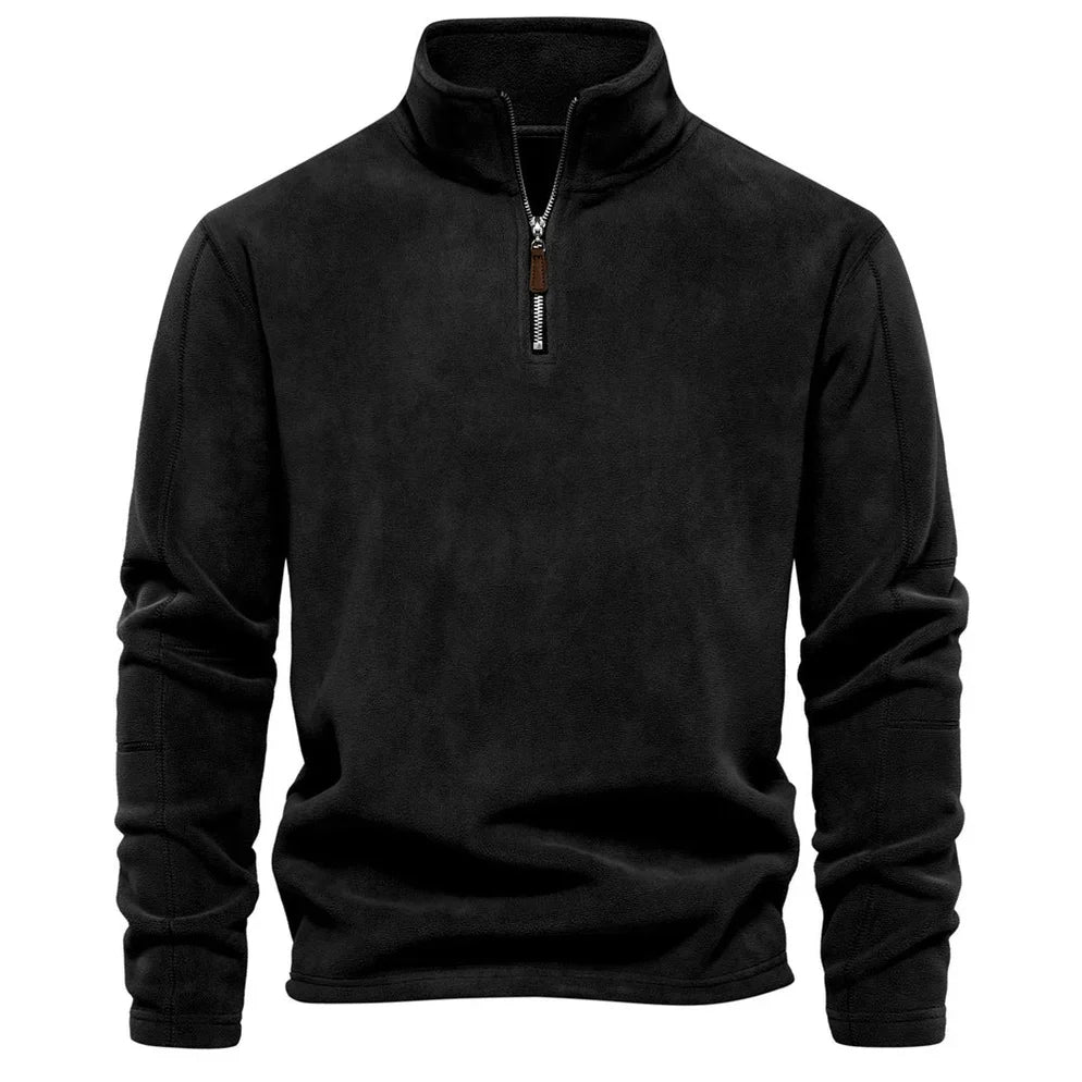 Cozy Fleece Layer for Men: Stay Warm and Stylish