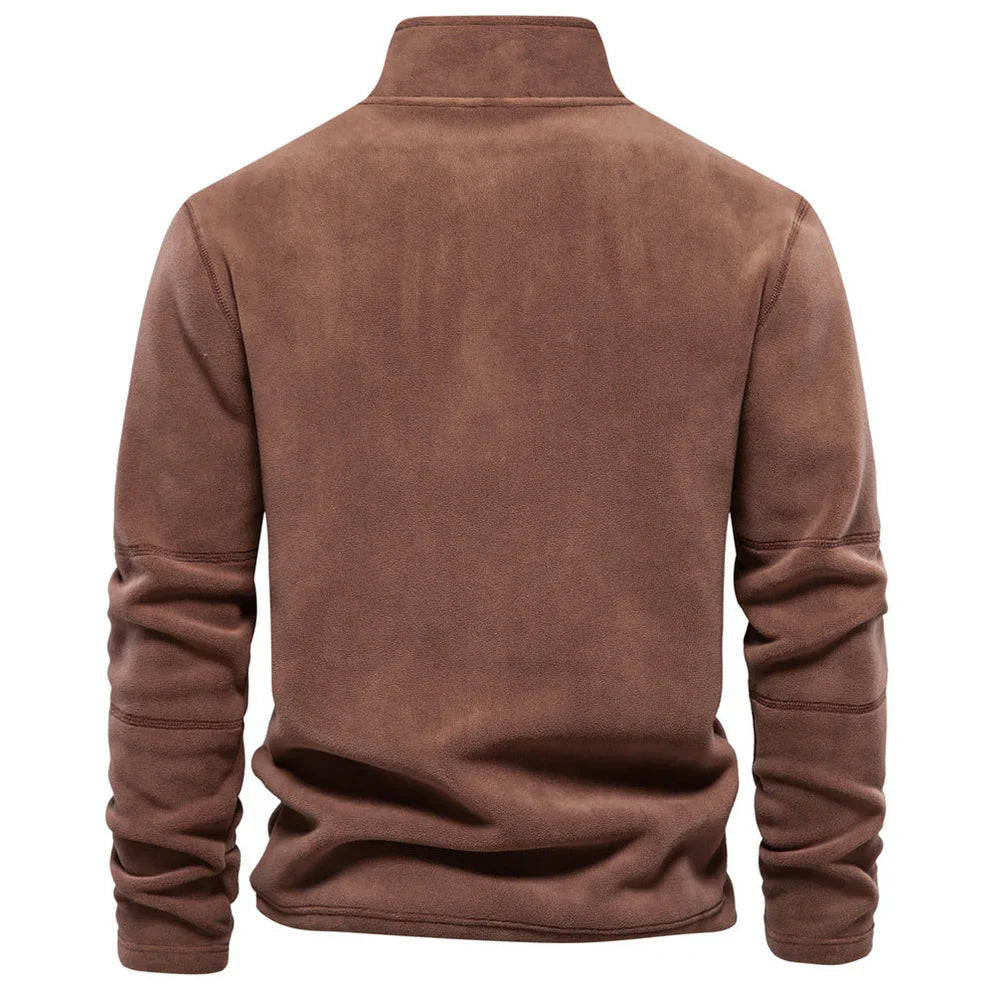 Cozy Fleece Layer for Men: Stay Warm and Stylish