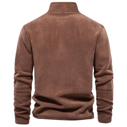 Cozy Fleece Layer for Men: Stay Warm and Stylish