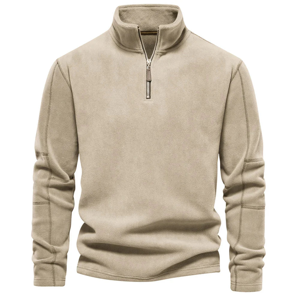 Cozy Fleece Layer for Men: Stay Warm and Stylish