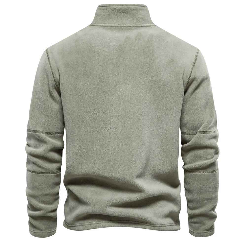 Cozy Fleece Layer for Men: Stay Warm and Stylish