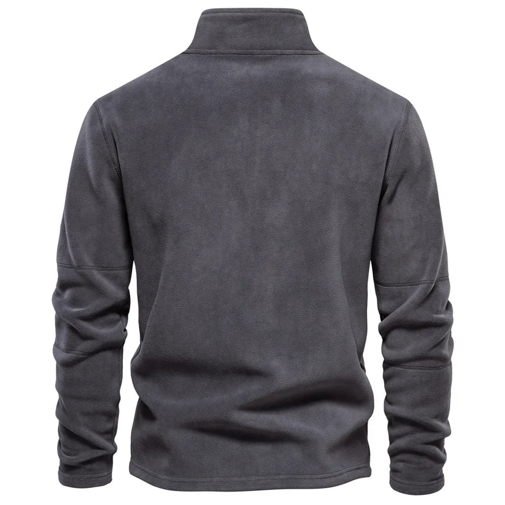 Cozy Fleece Layer for Men: Stay Warm and Stylish