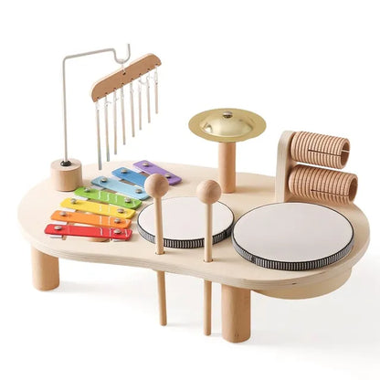 Wooden Melody Maker: Engaging Musical Toy for Kids