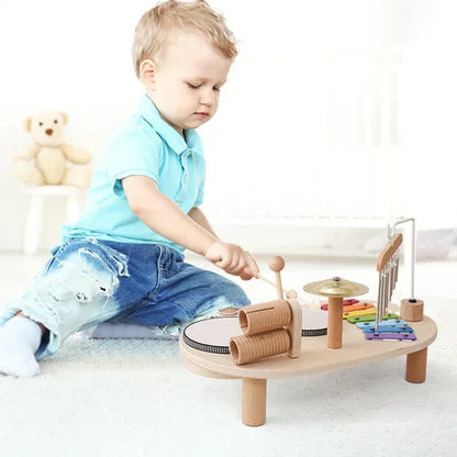 Wooden Melody Maker: Engaging Musical Toy for Kids
