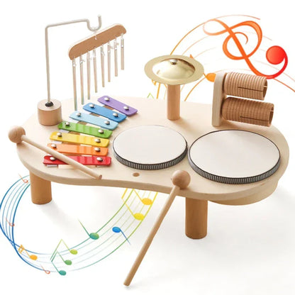 Wooden Melody Maker: Engaging Musical Toy for Kids
