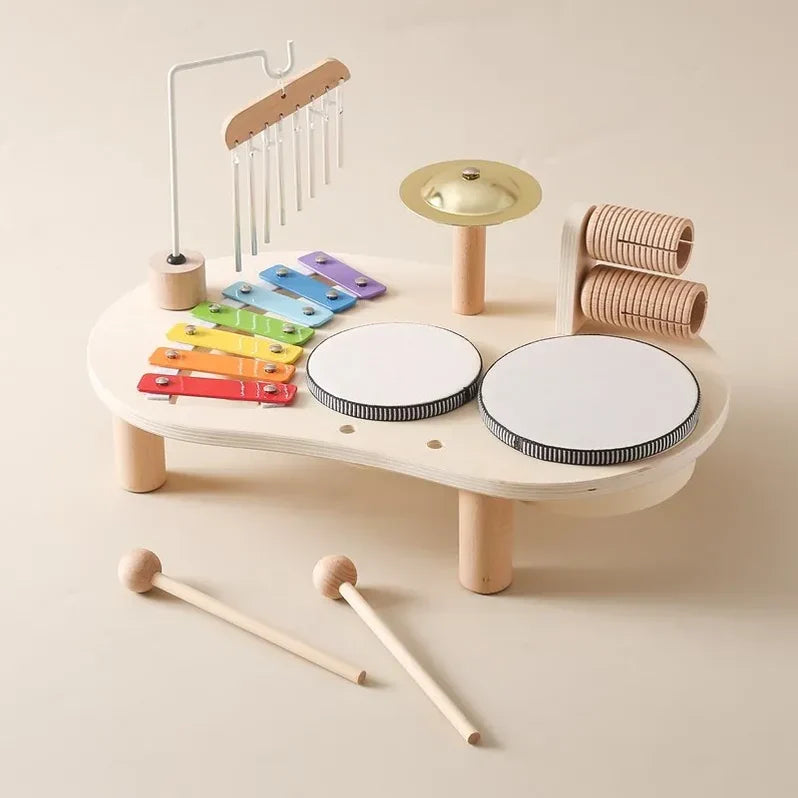 Wooden Melody Maker: Engaging Musical Toy for Kids