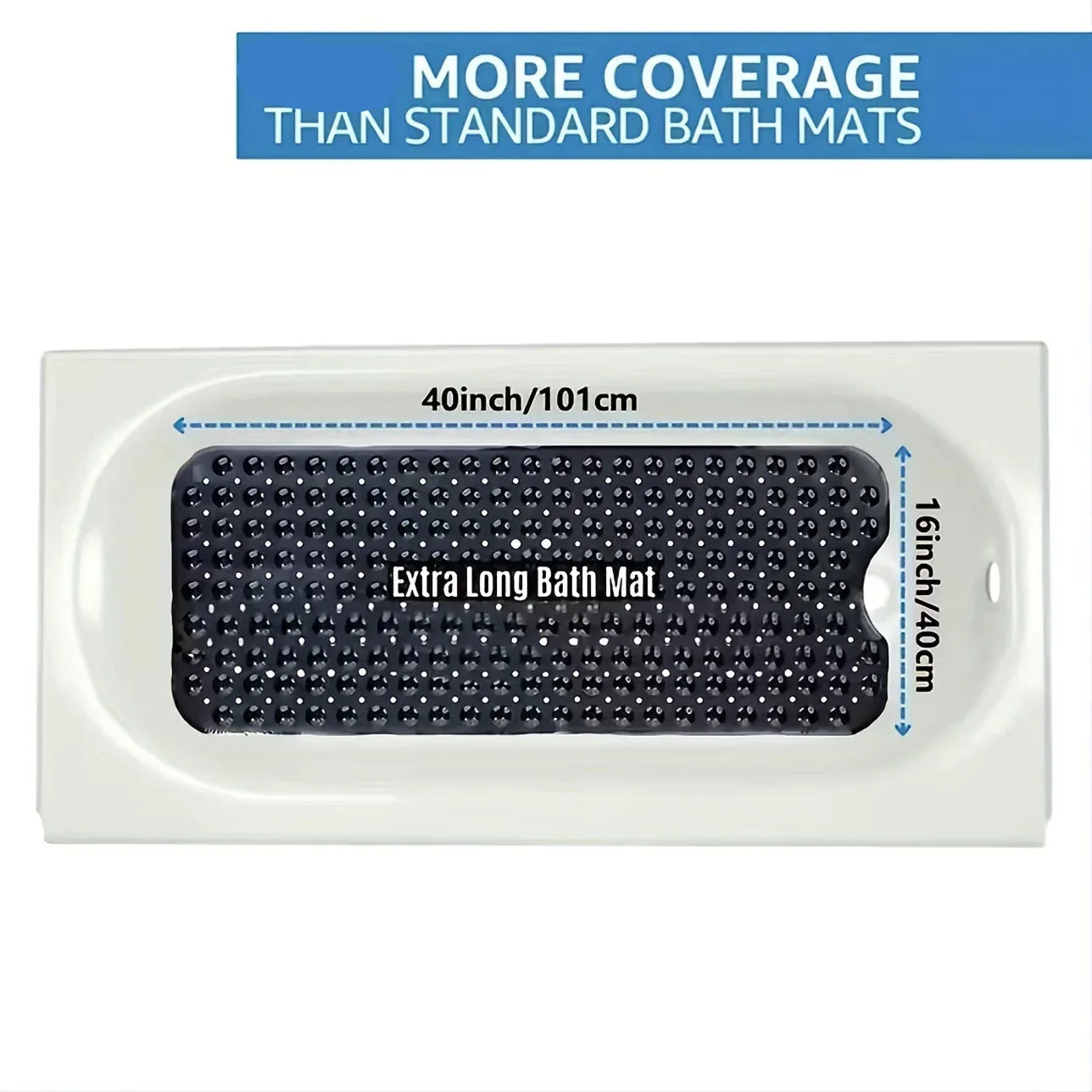 Extra Large Non-Slip Bath Mat for Ultimate Safety